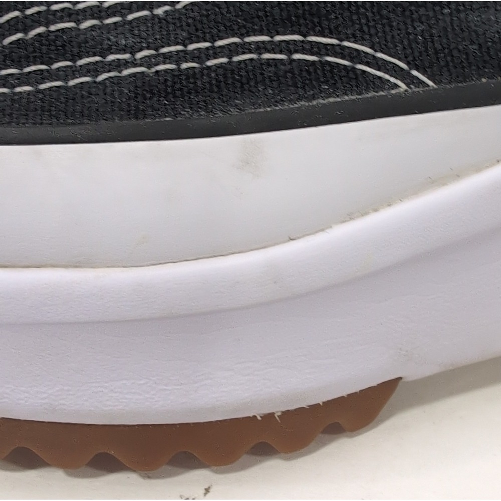 Converse Run Star Hike High Top Platform Sneakers Womens 8.5 Mens 7 Black White - Picture 14 of 16